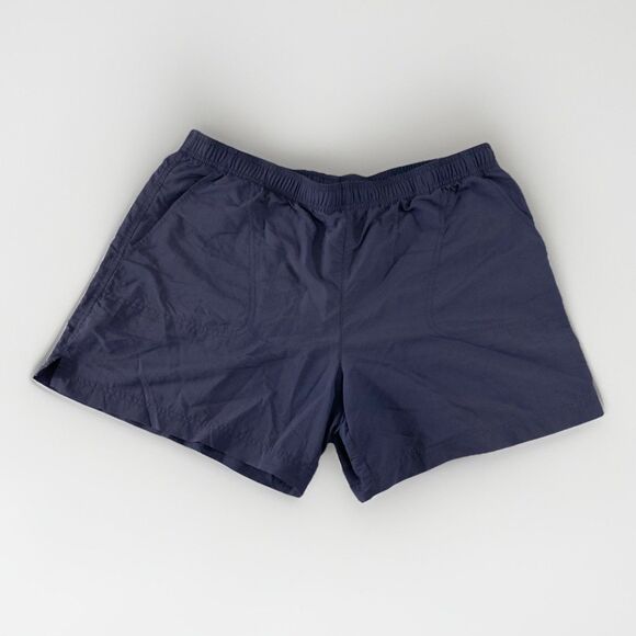 Columbia Women’s L Blue Nylon Shorts Quick Dry Pull On Hiking Athleisure - Picture 1 of 11
